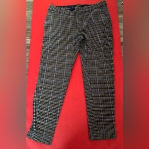 Like New Scotch &Soda Men's Checkered Pants - Brown. sz 30x32Length